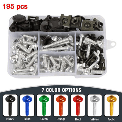 Complete Fairing Bolt Kit Body Screws Fit For Yamaha YZF R6 R1 R6S YZF600R FZ6/R