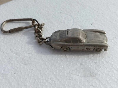 VINTAGE BURAGO ITALY 1954 MERCEDES 300 XL METALLIC KEY CHAIN