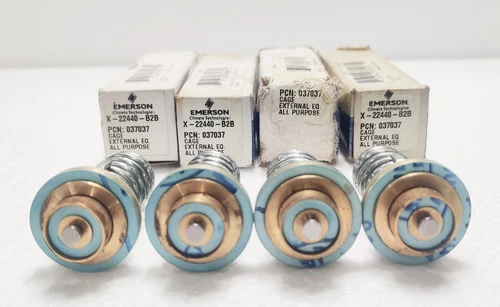 Emerson X-22440-B2B Expansion Valve PCN 037037 (Lot Of 4)
