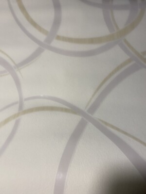 Non Woven Wallpaper lineal geometric design textured Wall Décor twisting ribbons