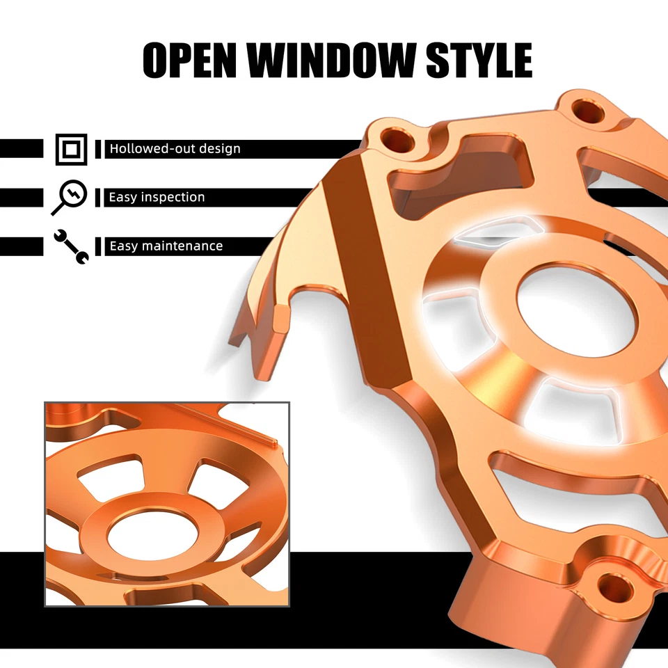 Protector de piñón con cubierta de piñón delantero NICECNC para KTM 990 Adventure R 2009-2012 Foto 3 de 4