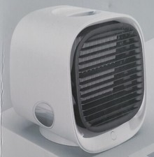 Air Cooler Mini USB Water Cooling Fan White.