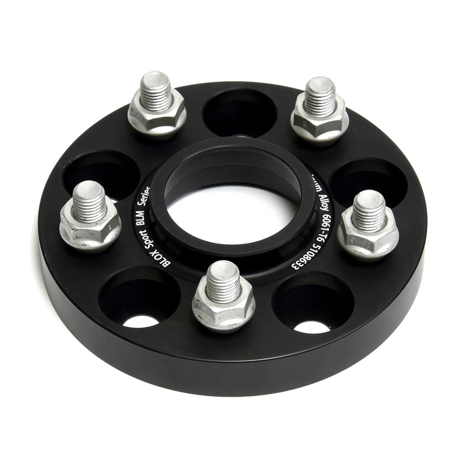 (2 piezas) Espaciador de rueda de aluminio para aviones de 20 mm 5x114,3 para Honda Civic/Accord/CRV Foto 3 de 4