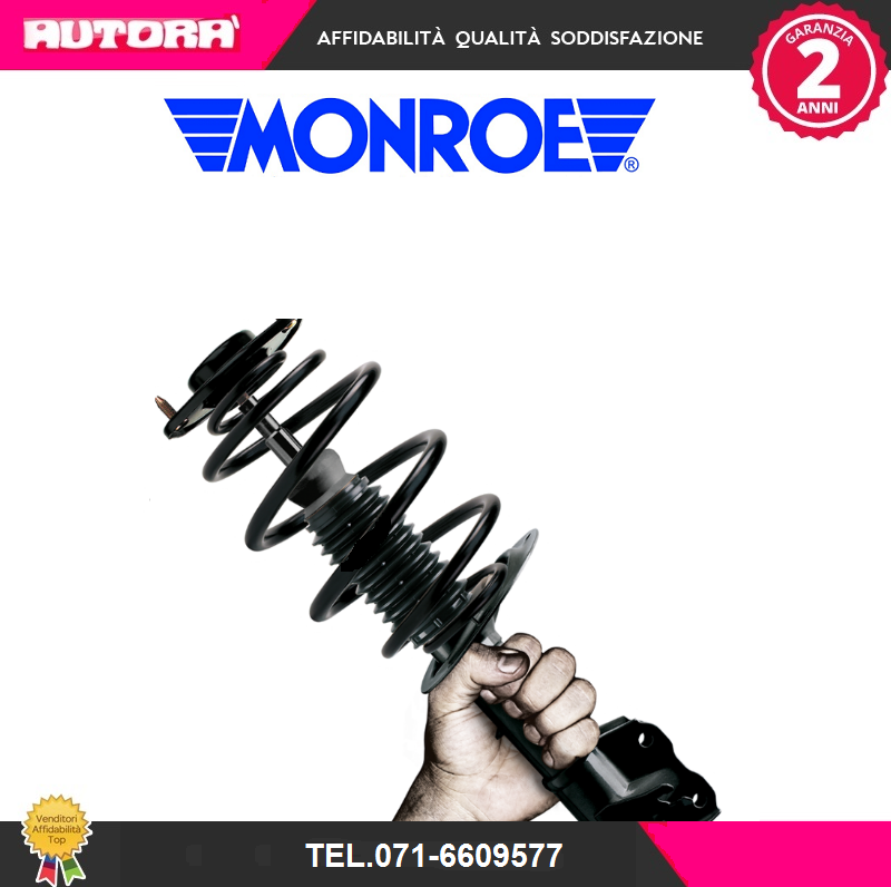 R3738 2 Ammortizzatori post adat. Audi (MARCA-MONROE)