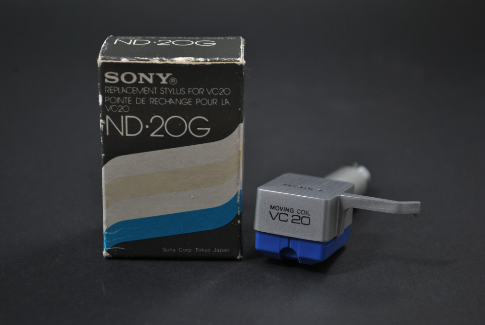 SONY VC-20 High-End MC Cartridge with NOS, ND-20G Original