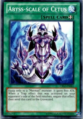 Abyss-Scale Of Cetus CBLZ-EN061 Yu-Gi-Oh! Card Light Play Unlimited 