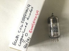 12AT7 CV455KQDD/Q Brimar ValveTUBE O Getter (KA67)