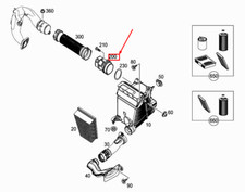 MERCEDES-BENZ CITAN W415 Luftmassenmesser MAF A6070940048 NEU GENUINE MERCEDES-BENZ CITAN W415 Luftmassenmesser MAF A6070940048 NEU GENUINE