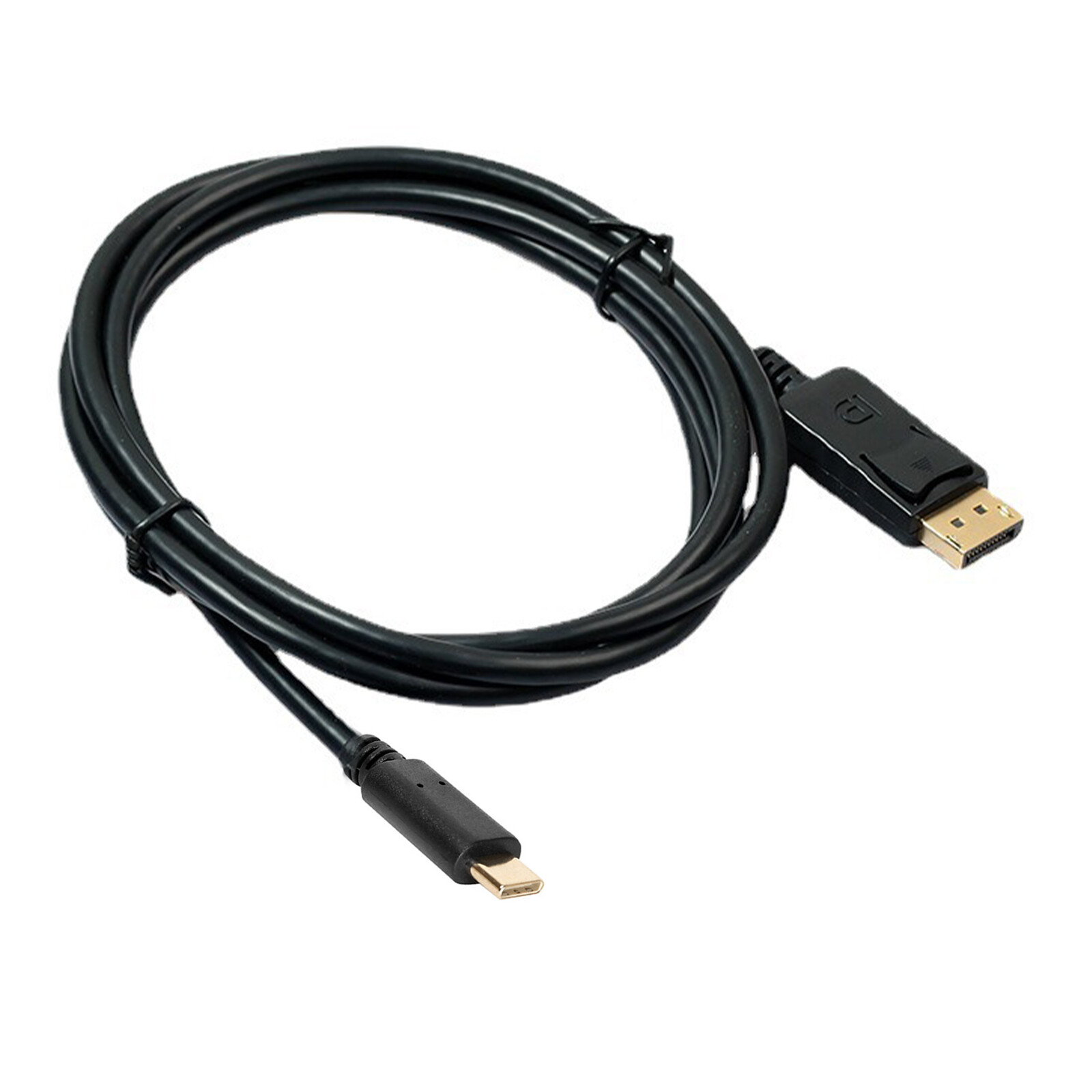 6ft USB-C to DisplayPort Cable 4K 60Hz for PC TV Laptop Monitor