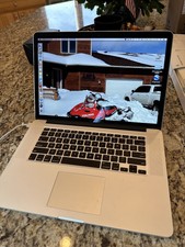 Apple Macbook Pro A1398 15” Retina 2.6 Ghz Intel Core I7 Bundle Charger & Mouse