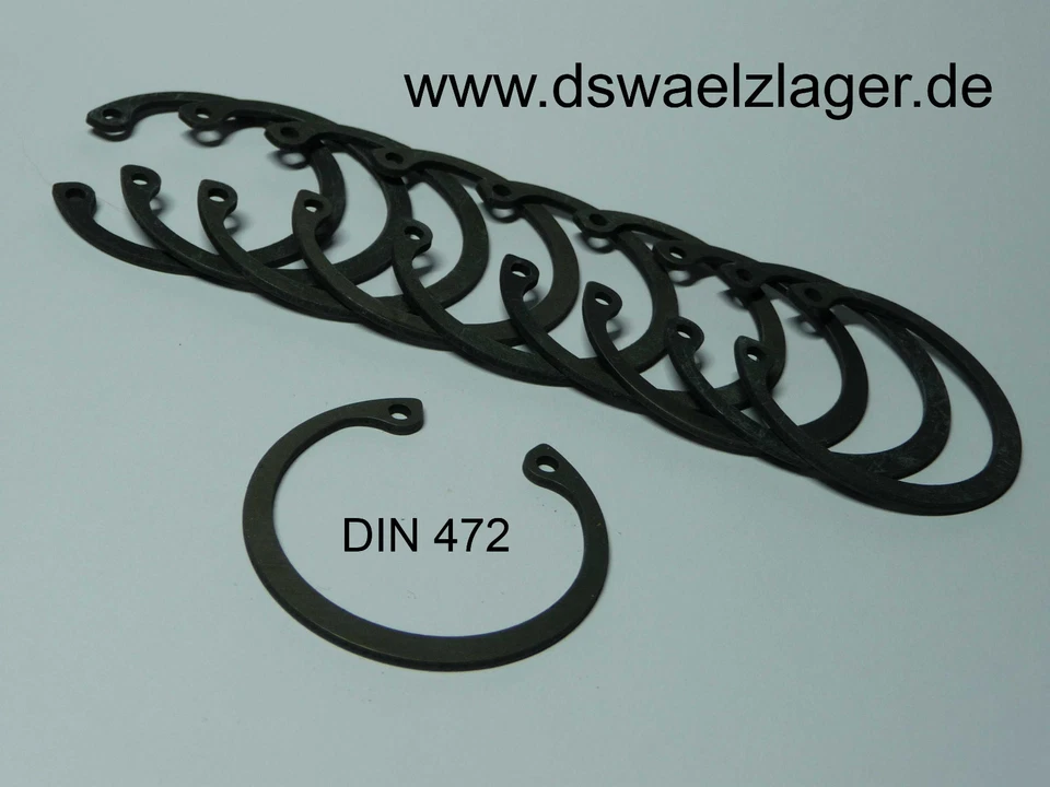 CODEX D.O.O. ** 10x Sicherungsring DIN 472 ........ 20x1 ........ ** NEU **