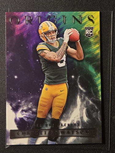 2022 Panini Origins Football CHRISTIAN WATSON #116 Green Bay Packers Rookie RC