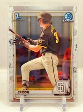 2020 Bowman Chrome 1st Owen Caissie Base BD-49 Padres HOT ROOKIE RC C1