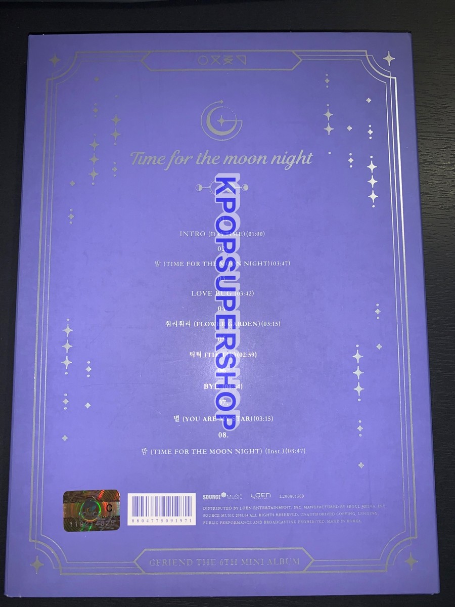 GFRIEND 6th Mini Album Time for the Moon Night CD Time Vr Eunha