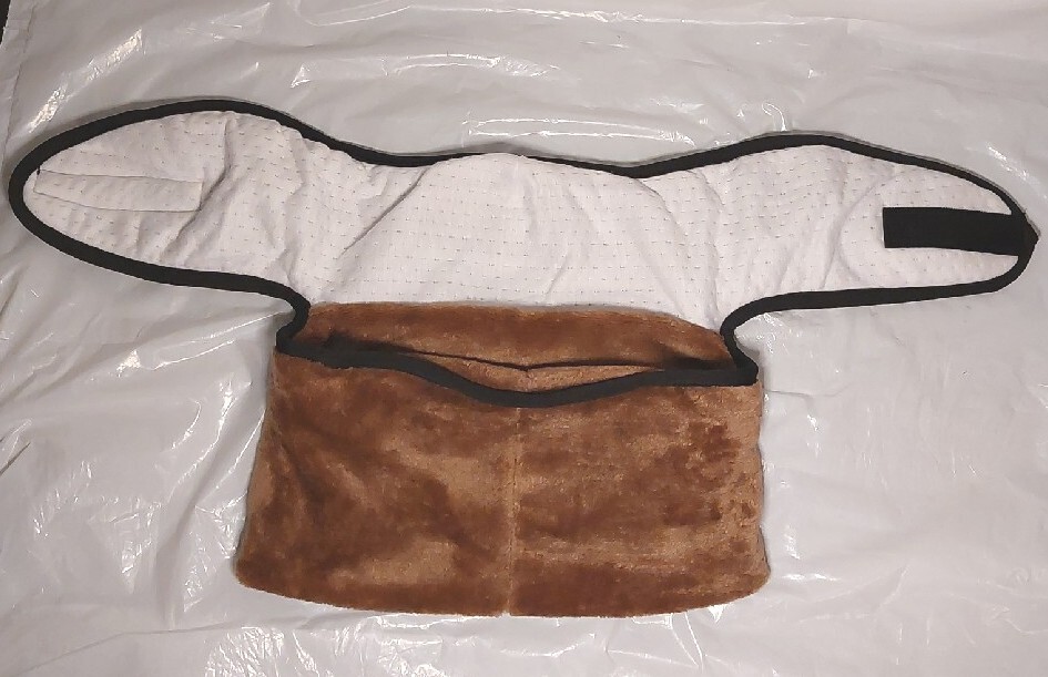 Lot of 2 Genovega Mask Neck Gaiter Pullover and Adjustable Brown Soft OS NWT