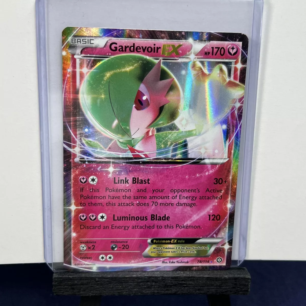 Card Gardevoir-EX 78/114 da coleção Steam Siege