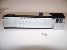 Atlas Alco S-2  Custom Susquehanna #202 Body Detailed