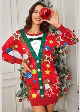 Women's 2XL  Christmas Long sleeve dress. Spadehill.