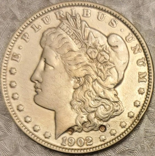1902 Morgan Silver Dollar - Looks XF/AU Details - $1 Starting Bid w/ NO RESERVE!