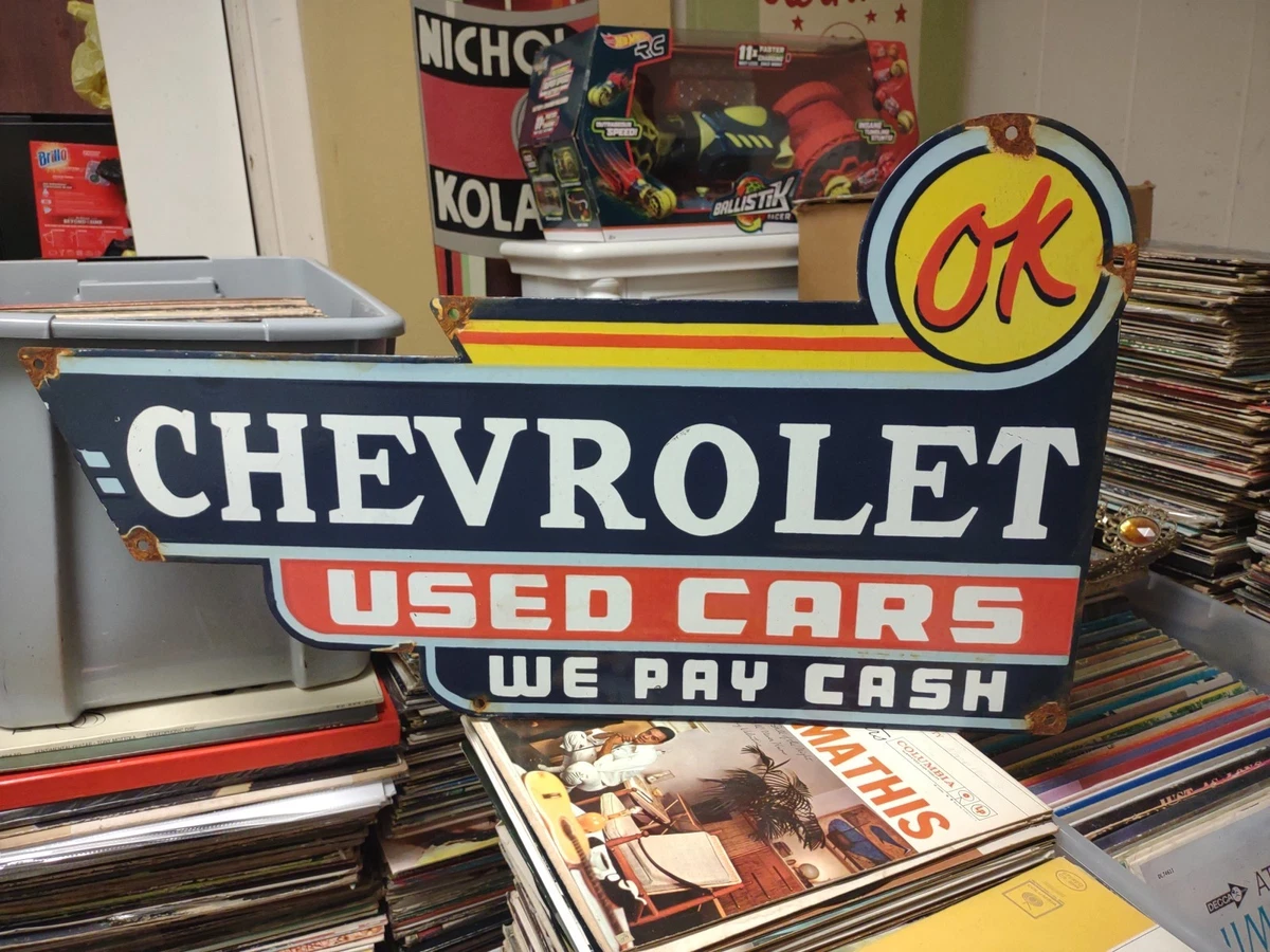 Chevrolet Sign In Original Advertising Signs (1930-1969) for sale