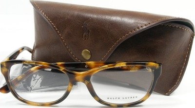 Ralph Lauren RL 6155 5615 Havana Gold Brillenfassung Vollrand 54-16-140 Neu