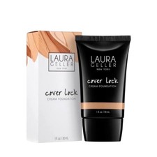 Laura Geller Cover Lock Cream Foundation HONEY 1 fl. oz 30 ml