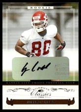 2006 Donruss Classics Rookie Auto Jeffrey Webb 114/599 #177