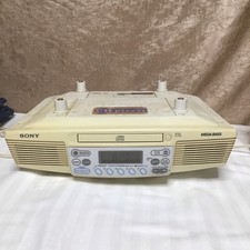Sony ICF-CD553RM Under Counter Cabinet CD Player Radio AM/FM Kitchen Clock WORKS