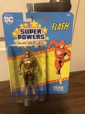 McFarlane Super Powers 40th Anniversary Gold Flash Figure Moc Nice