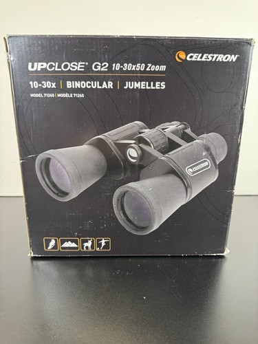 New Celestron – UpClose G2 10–30x50 Binocular – 10-30x Zoom Model 71260 ...