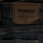 Wrangler Men’s Blue Dark Wash Denim Jeans Regular Fit Straight 5-Pocket — photo 2