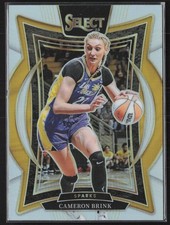2025 Panini Select WNBA #9 Cameron Brink Silver Prizms
