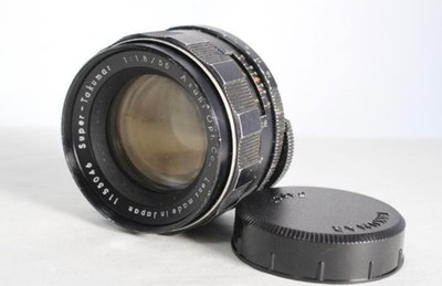 Asahi Opt. Co. Super-Takumar 55mm F1.8 Camera Lens Japan