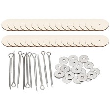 45mm Doll Joints, 16 Set Cotter Pin Joints Connector and Fiberboard Tray