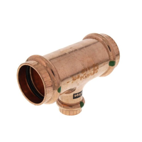 Viega ProPress XL-C Copper Tee 3in x 2in x 2.5in PxPxP Fitting 20734