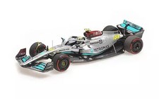 Coche Miniatura 1/43 Mercedes AMG F1 W13 Lewis Hamilton GP de Bahrein 2022 Diecast