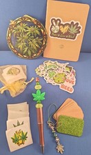 Cannabis Marijuana 420 Gift 15.. Sticker Notebook Bead Pen Keychain Suncatcher