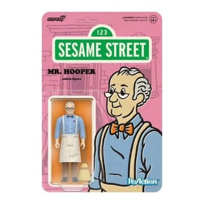 Sesame Street Mr. Hooper Figura ReAction Wave 03 10 cm Coleccionable Clásico