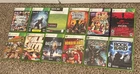 XBOX 360 12 Game Lot GTA Halo Battlefield Guitar Hero Rock Band