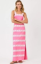 Lilly Pulitzer Davis Maxi Dress NWT Size 10 Confetti Pink
