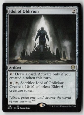 Idol of Oblivion 134 Commander: Phyrexia: All Will Be One LP