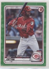 2020 Bowman Draft Green Border 50/99 Quin Cotton #BD-104 0o6v