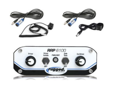 12-23 Kubota RTV 2-Sitzer Race Intercom System Robuste Radios 6100-2P-RACE