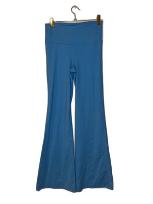 Members mark POWDER blue jogger YOGA pants NWOT flare leg XS