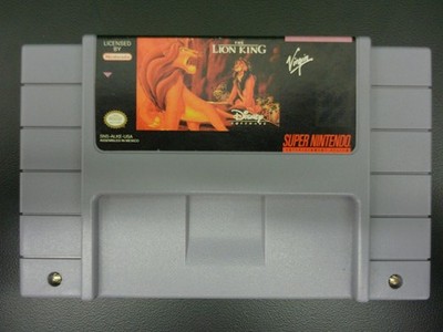 The Lion King SNES Super Nintendo ***For Parts or Repair ONLY*** NOT WORKING