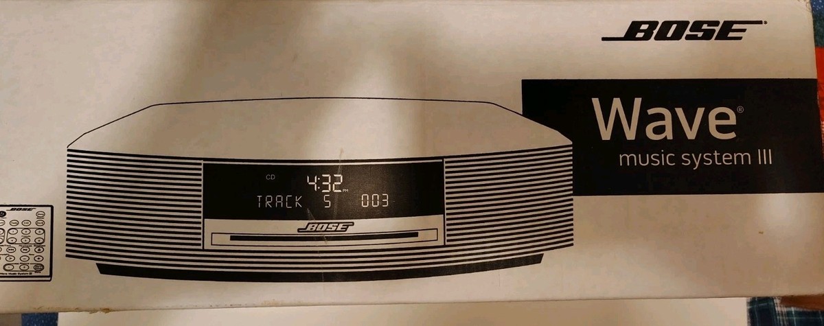 BOSE WAVE MUSIC SYSTEM III (グラファイトグレー) Amazon.com: Bose Wave® Music System III - Titanium Silver