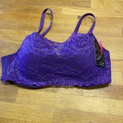 Valerie Fashion Purple Underwear Purple Size 34 C