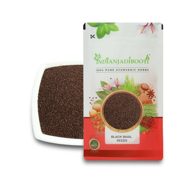 Semillas de Krishna Tulsi Ocimum Sanctum Albahaca Sagrada Kali Tulsi Orgánica Tukhme Rehan