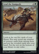 Lead the Stampede IKO 163 Normal English NM - MTG