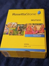 Rosetta Stone TOTALe language learning software box for German Deutsch 